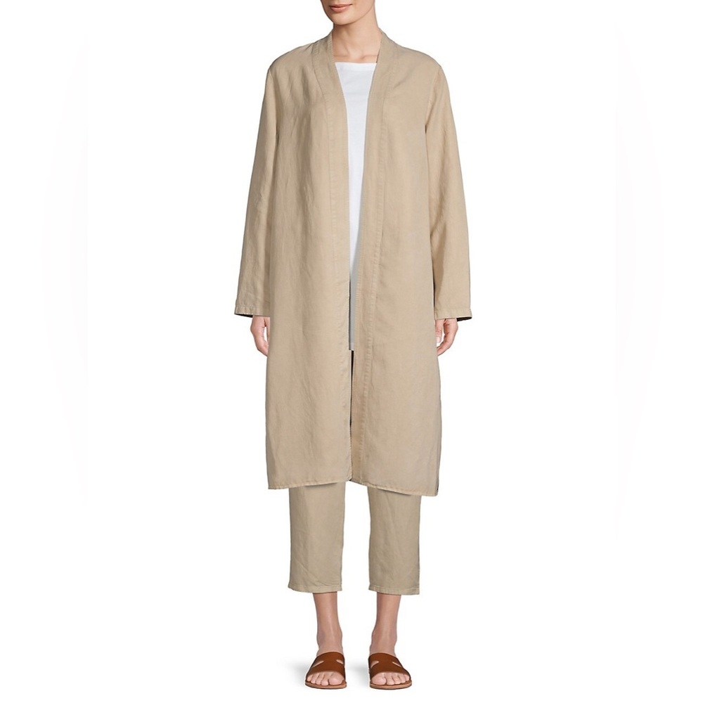 NWT Eileen Fisher Khaki Tencel/Linen
Kimono Jacket Size XS/TP MSRP$338